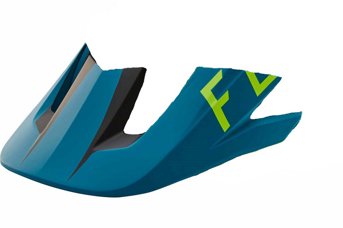 METAH- FLOW VISOR [TEAL]                MTB SP17
