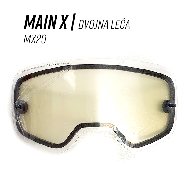 AIRSPACE/MAIN MX20 DUAL LXN LENS [CLR] - second image