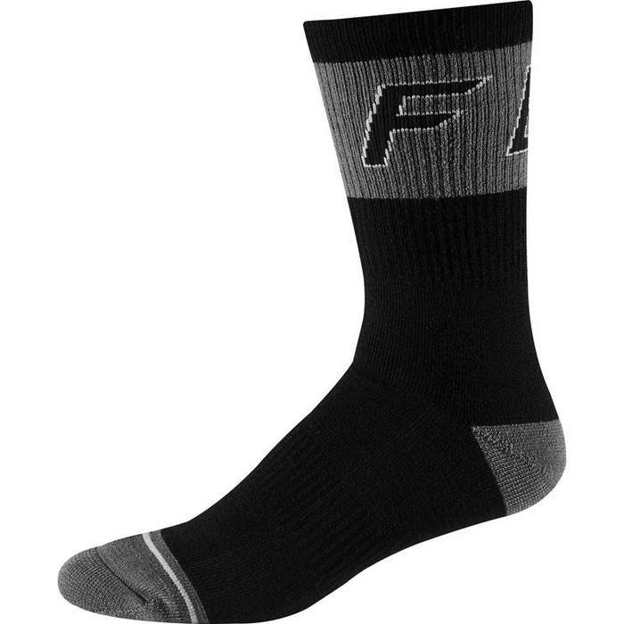 8" WINTER WOOL SOCK [BLK] S/M           FA20 MTB
