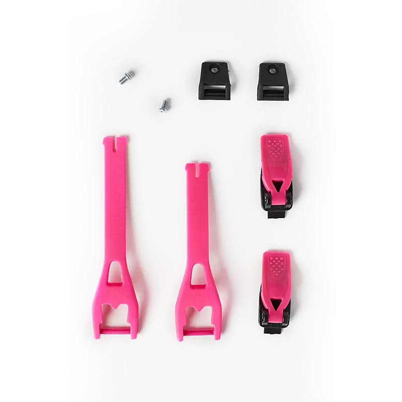 KIDS ŠKORNJI COMP STRAP/LEVER SET [BLK/PNK] OS - second image