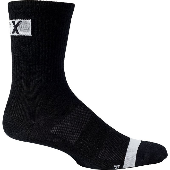 6" FLEXAIR MERINO SOCK [BLK] L/XL         SP21 MTB