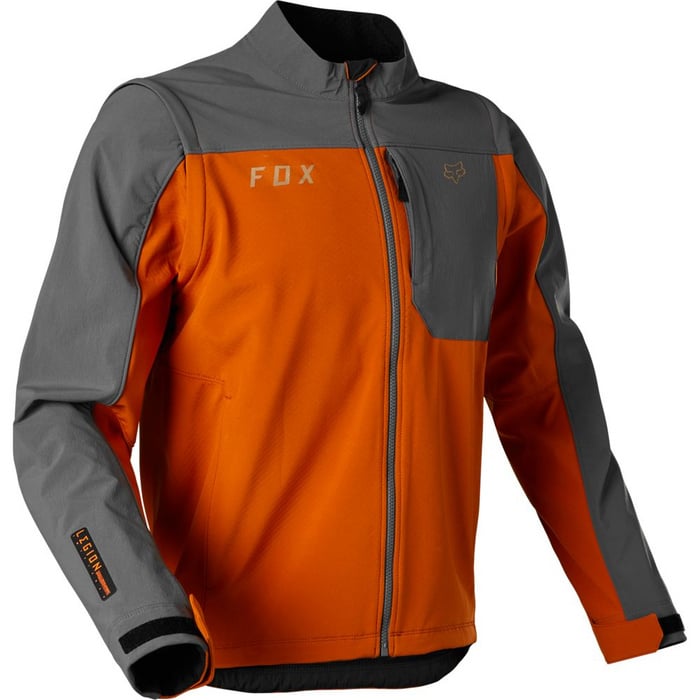 LEGION SOFTSHELL JACKET [BRNT ORG] 2X