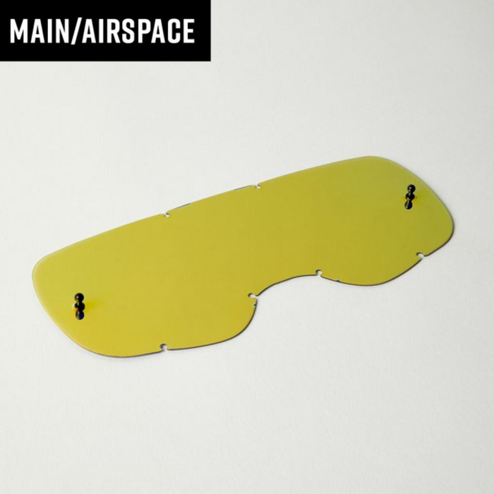 AIRSPACE/MAIN MX20 CHRM LEXAN LENS [ORG]