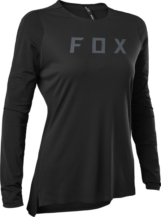 W FLEXAIR PRO LS JERSEY [BLK] XS