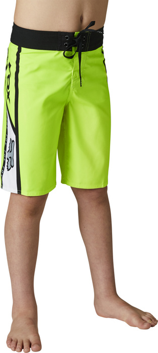 YTH DVIDE BOARDSHORT [FLO YLW] 24