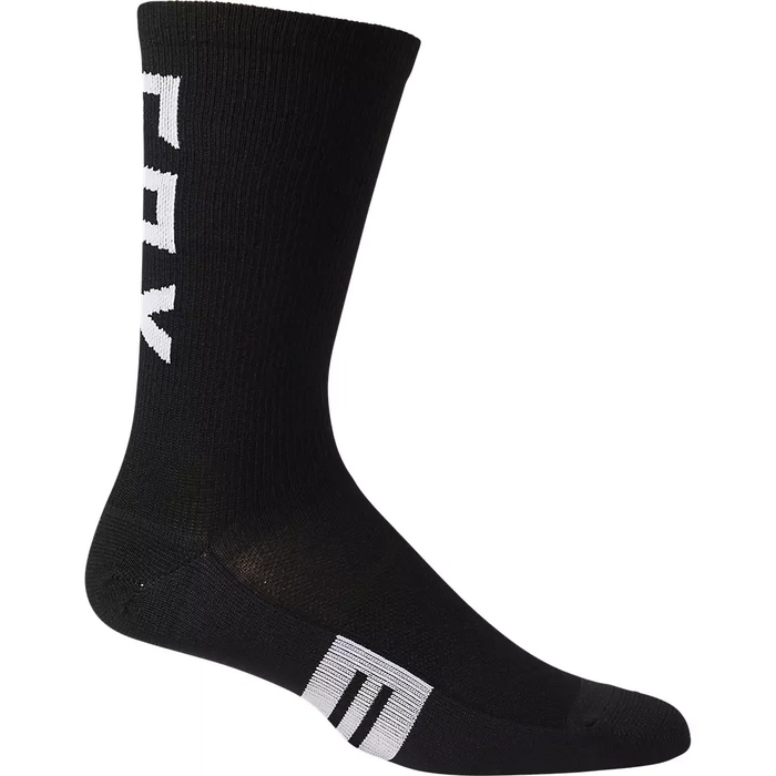 8" FLEXAIR MERINO SOCK [BLK] L/XL