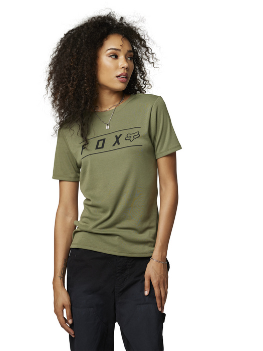 W PINNACLE SS TECH TEE [ARMY] XS