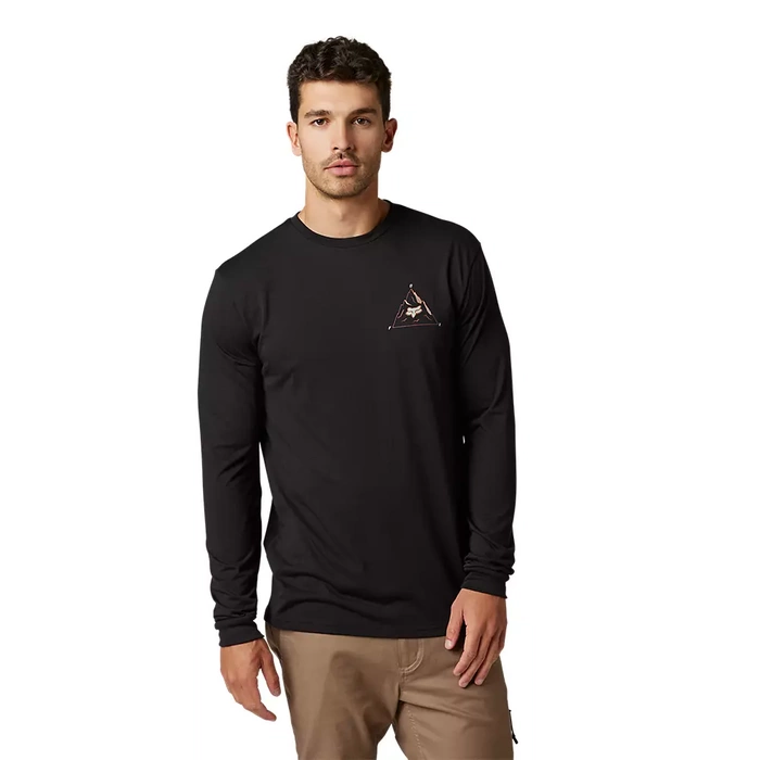 FINISHER LS TECH TEE [BLK] S