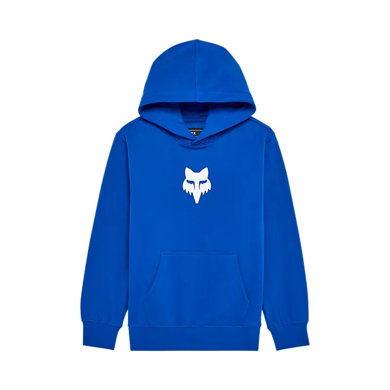 YTH LEGACY FLEECE PO [BLU] YXS