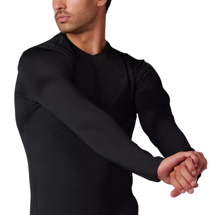 TECBASE FIRE LS SHIRT [BLK] S - second image