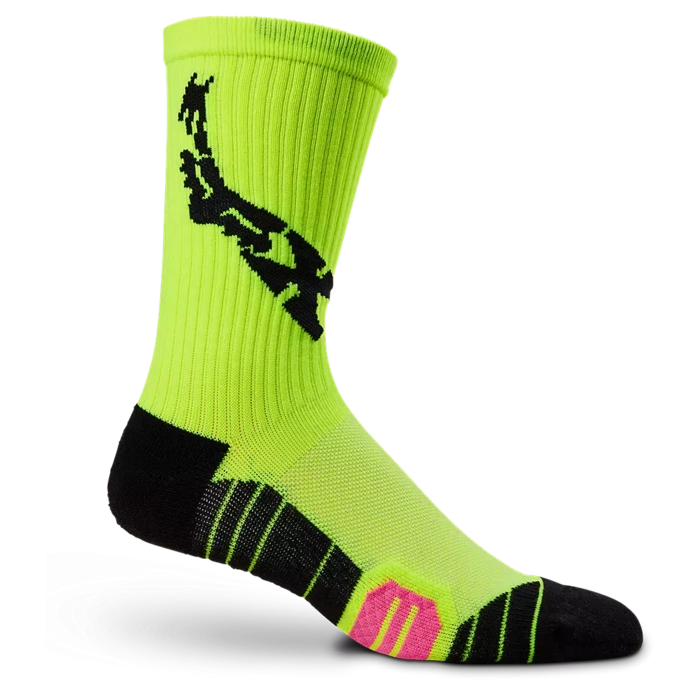 8" RANGER CUSHION SOCK LUNAR [FLO YLW] L