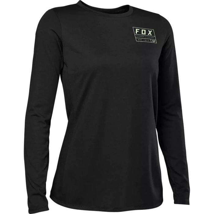 W RANGER 2 DR LS JERSEY [BLK] M