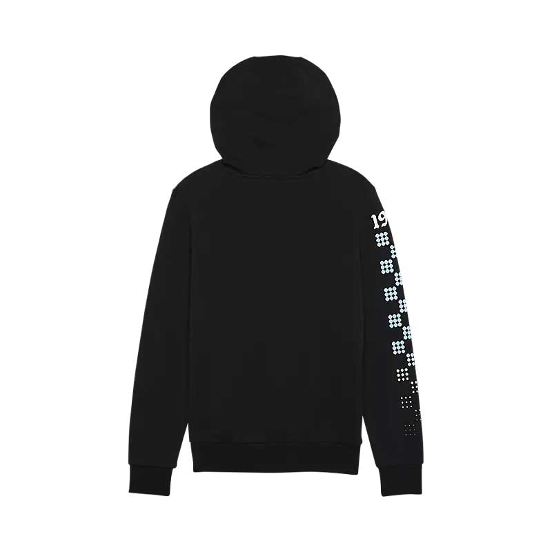 CHECK ŽENSKI PULOVER S KAPUCO FOX-Black-XS - second image