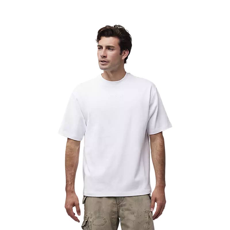 WORDMARK OV SS TEE [OPT WHT] S