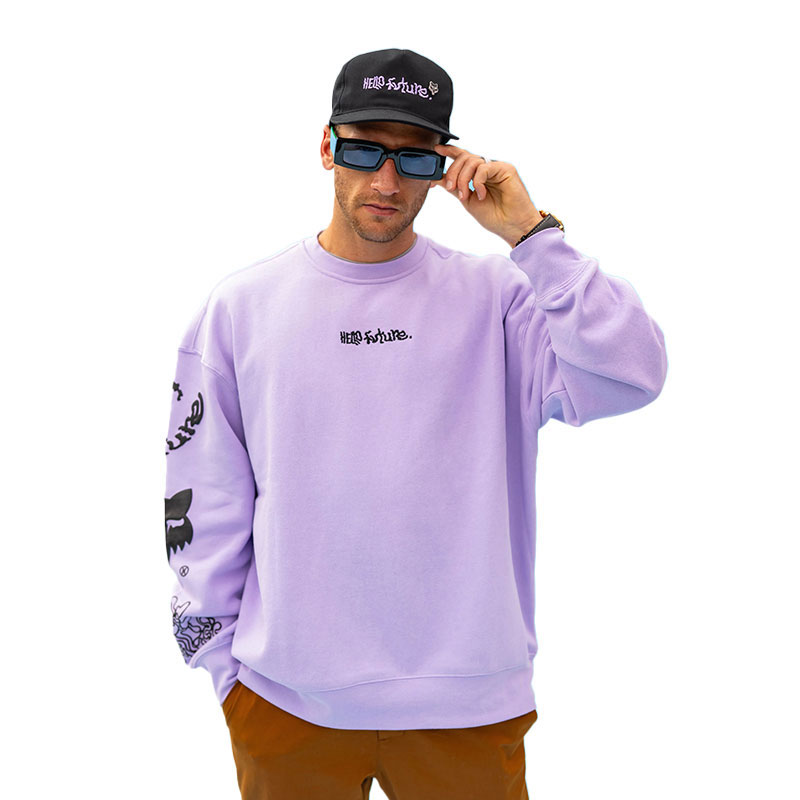 HELLO FUTURE OVERSIZED FLC CREW [LIL] S