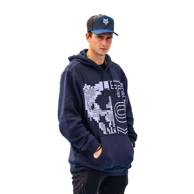 IMAGE SKULL FLEECE PO [MDNT] S - second image