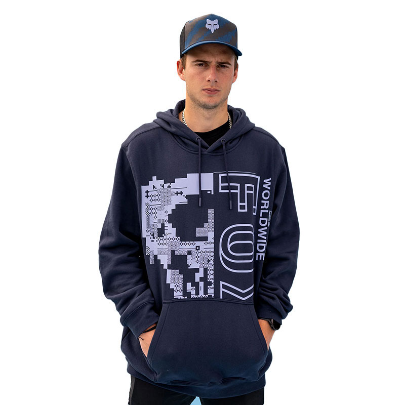 IMAGE SKULL FLEECE PO [MDNT] S