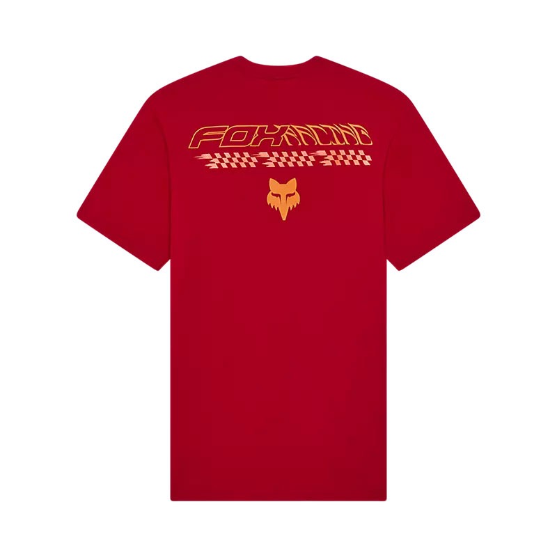CHECKERED SS PREM TEE [CRDNL] L - second image