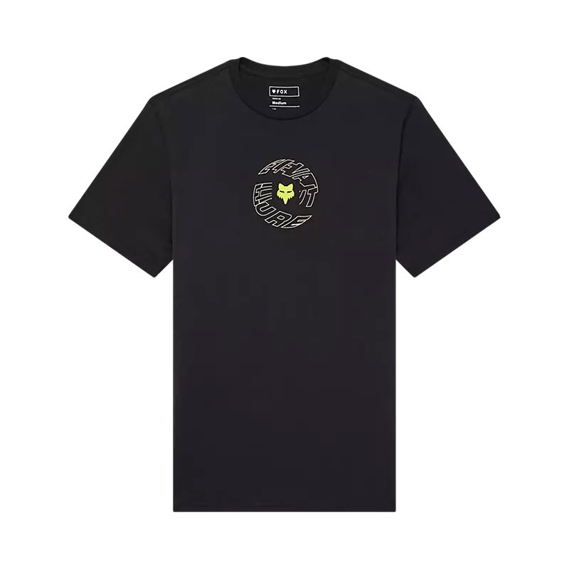 SPIRAL SS PREM TEE [BLK] S