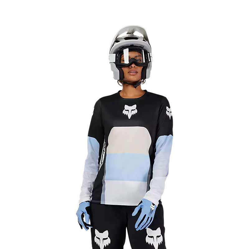 W RANGER LS JERSEY GRID [BLK] S