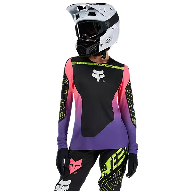 W FLEXAIR LS JERSEY ELEVATED [BLK] XS