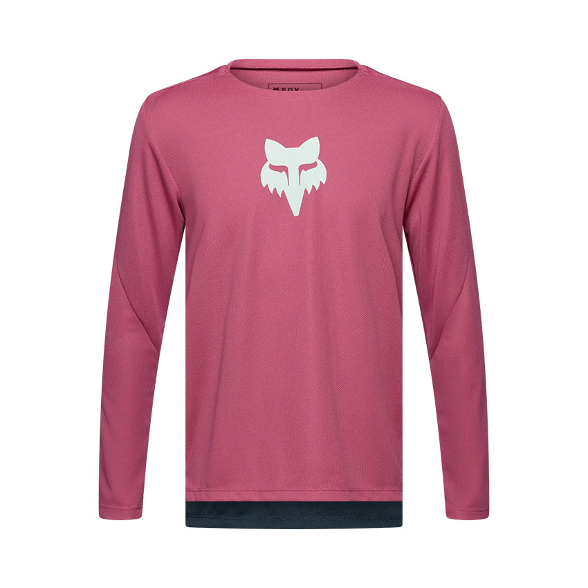 YTH RANGER LS JERSEY FOX HEAD [BRY] YS