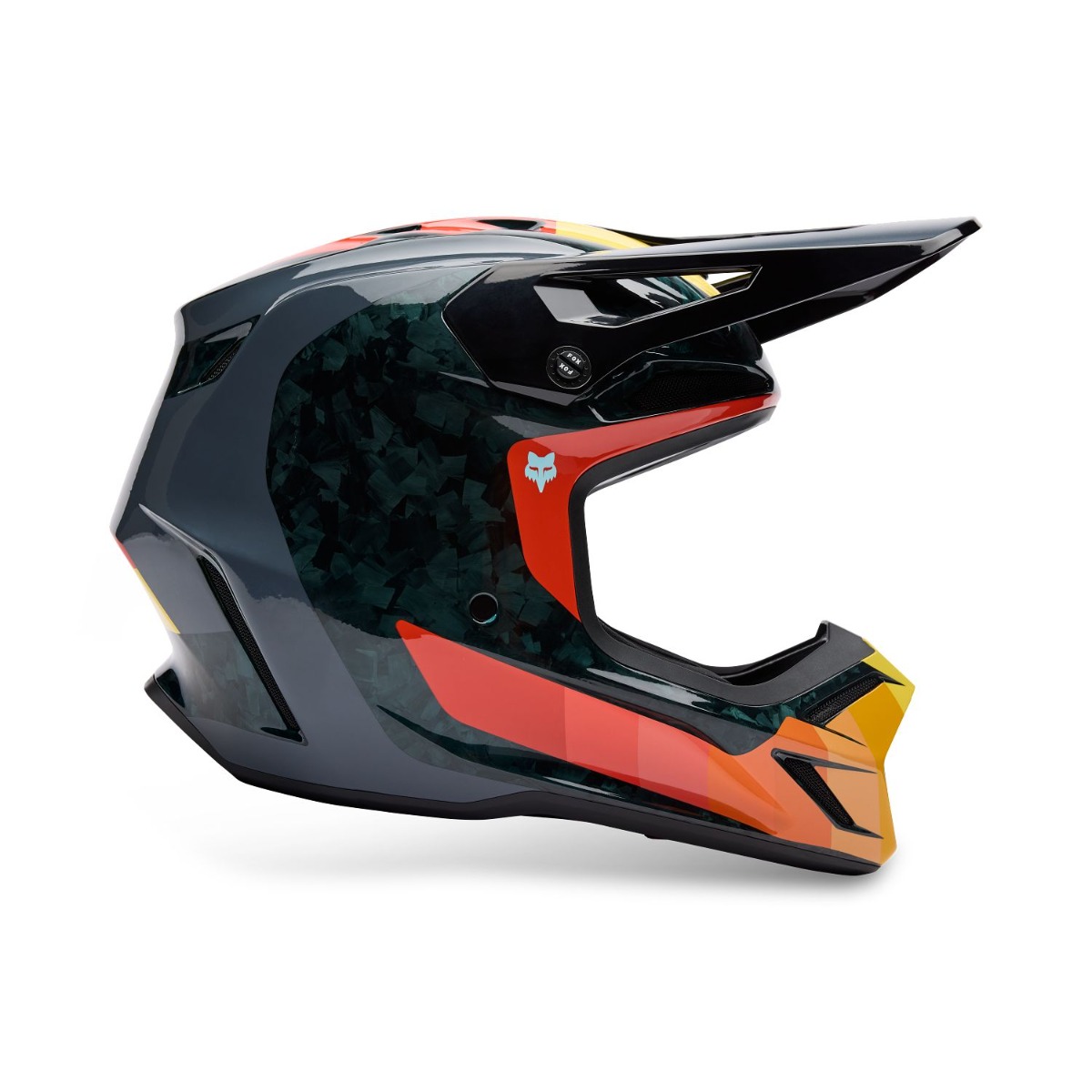 V3 RS GRID HELMET [BLK/ORG] L