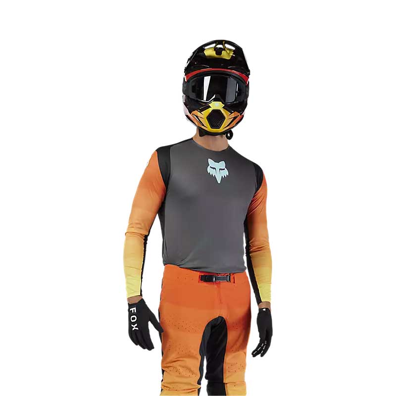 FLEXAIR GRID JERSEY [BLK/ORG] M