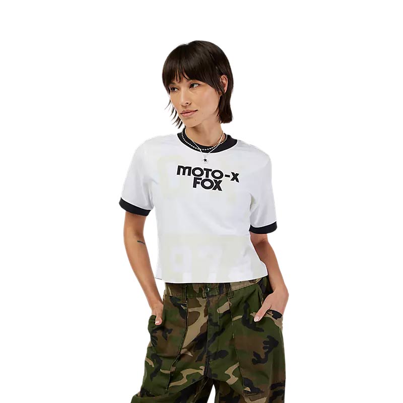 W CIRCA 74 RINGER SS TEE [WHT] M