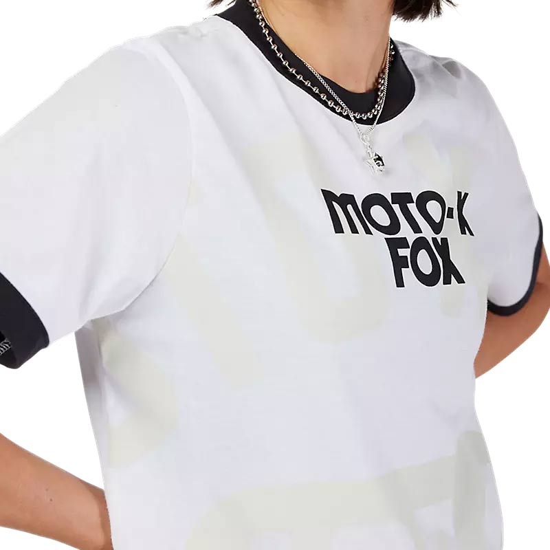 W CIRCA 74 RINGER SS TEE [WHT] M - second image