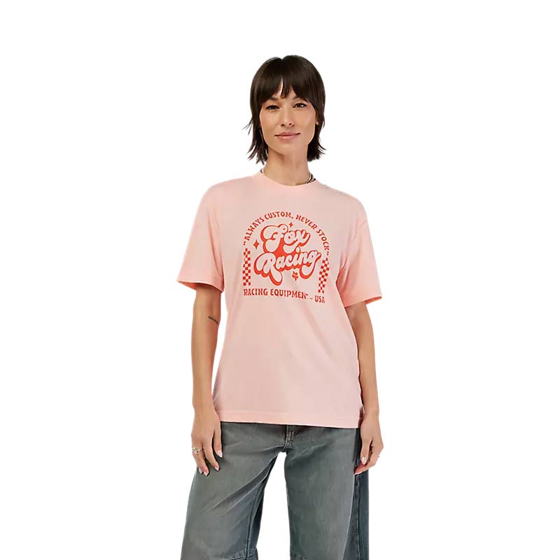 W NEVER STOCK SS TEE [PL PNK] XS