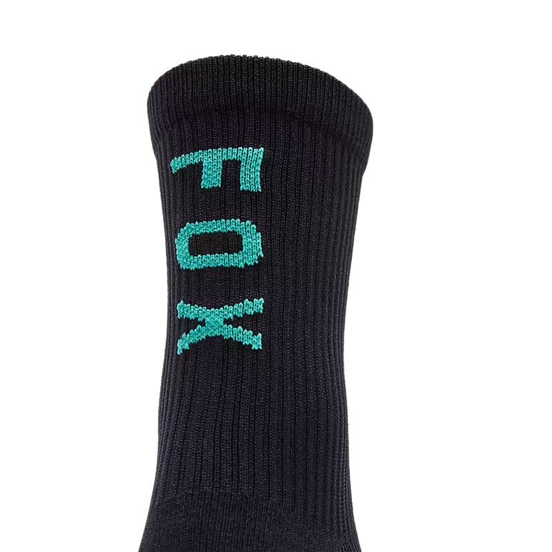 6" RANGER SOCK SG [BLK/AQU] L/XL - second image