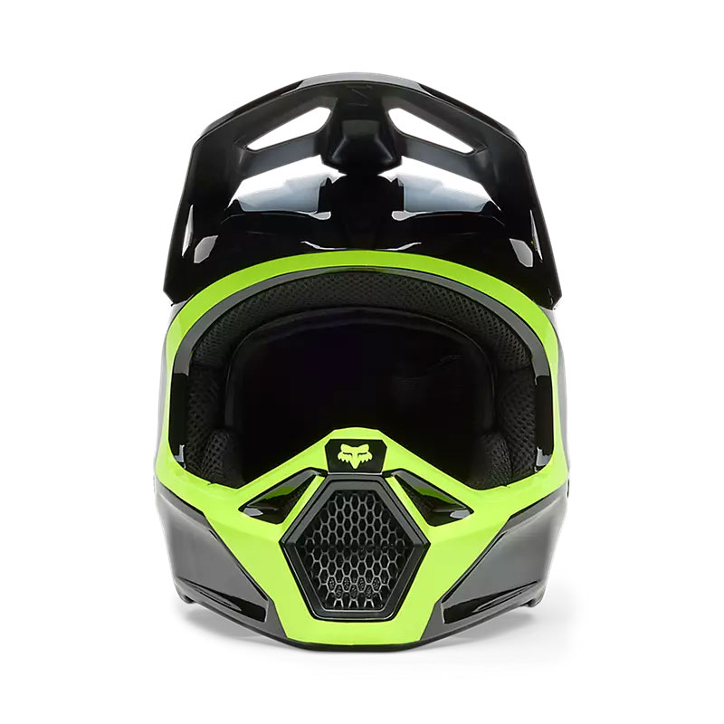 V1 FLOW HELMET [BLK/YLW] 2X - second image