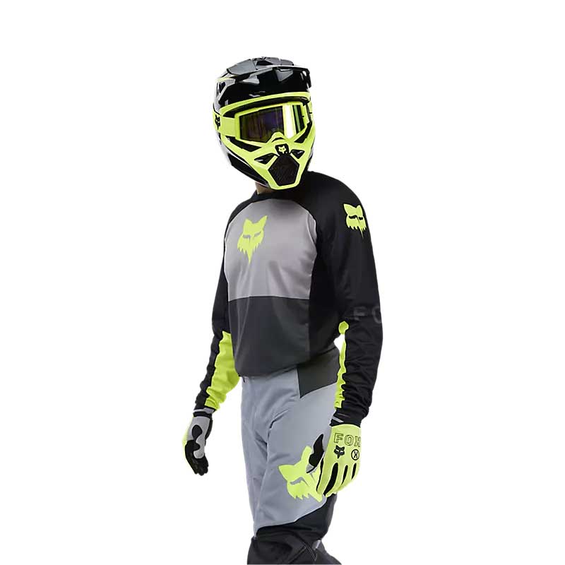 180 FLOW MOTOKROS KOMPLET FOX [BLK/YLW]