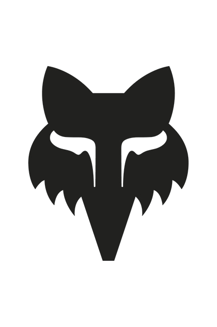 LEGACY HEAD - 3" NALEPKA FOX [BLK]