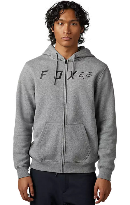 ABSOLUTE ZIP FLEECE [HTR GRAPH] 2X