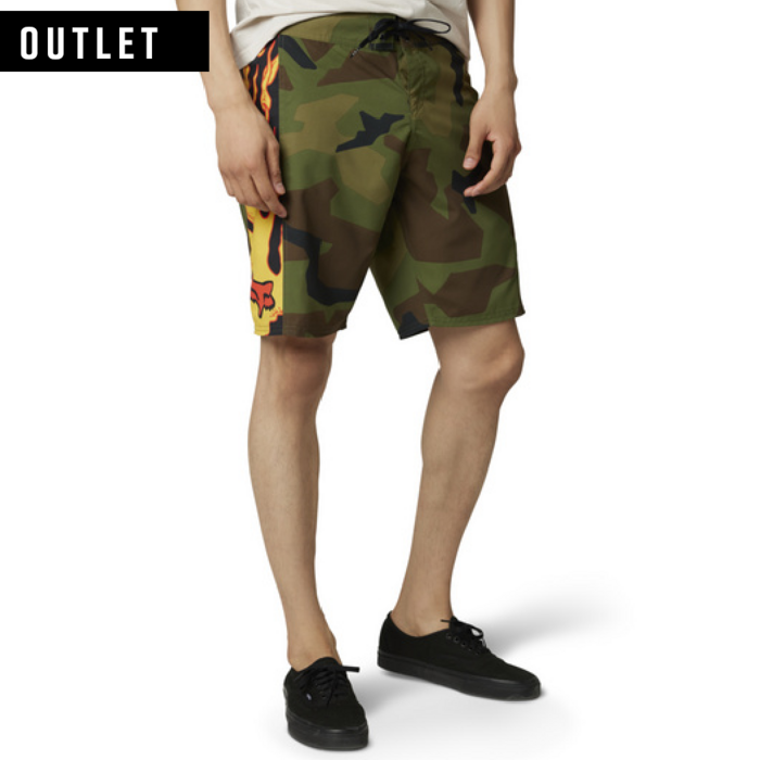 PARKERBOSS BOARDSHORT 20" [GRN CAM] 32