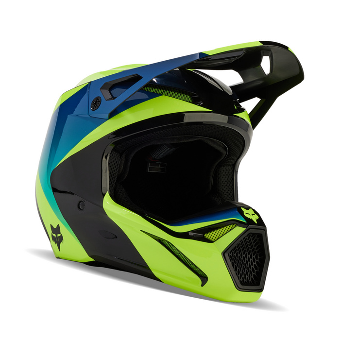 V1 STREAK HELMET [BLK/YLW] M - second image