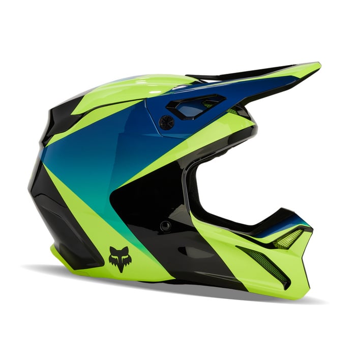 V1 STREAK HELMET [BLK/YLW] M