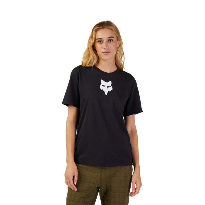 W FOX HEAD SS TEE [BLK] L
