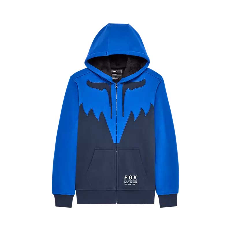 SPIRE SASQUATCH TOPEL PODLOŽEN ZIP PULOVER FOX-Blue-XL