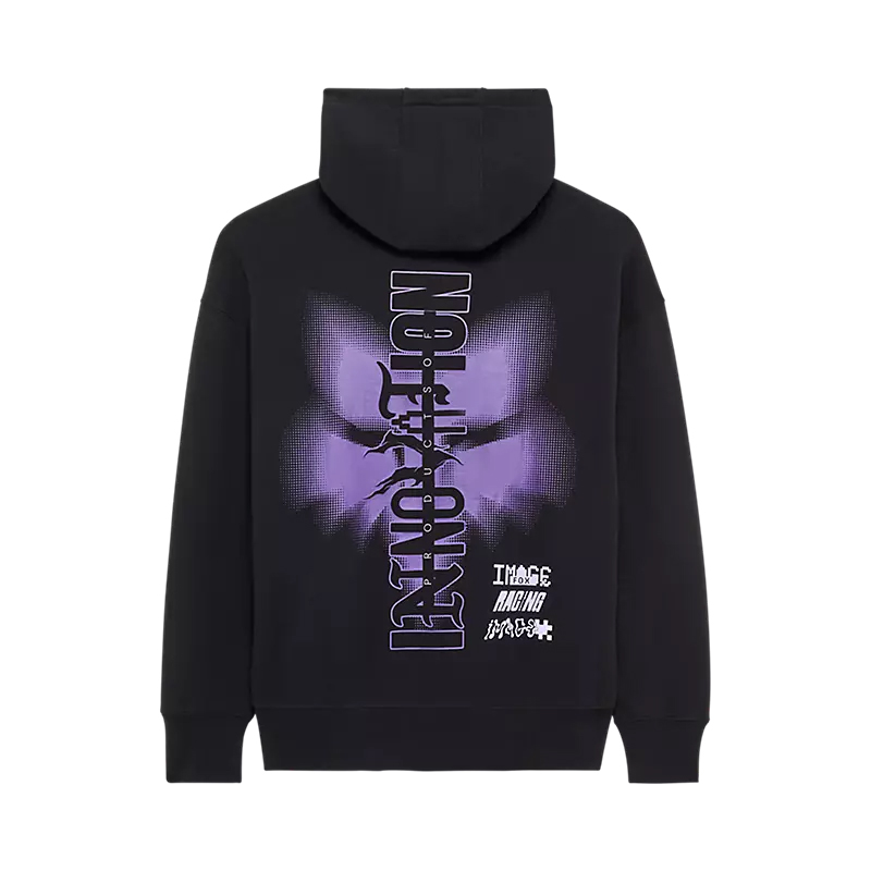 IMAGE PHANTOM OVERSIZED MOŠKI PULOVER S KAPUCO FOX-Black-M - second image