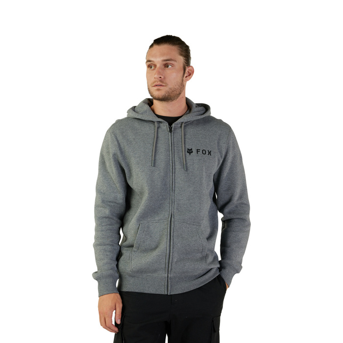 ABSOLUTE FLEECE ZIP [HTR GRAPH] L