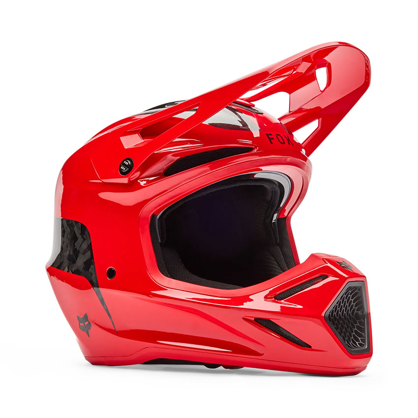 V3 RS FRACTURE HELMET [FLO RED] S - second image