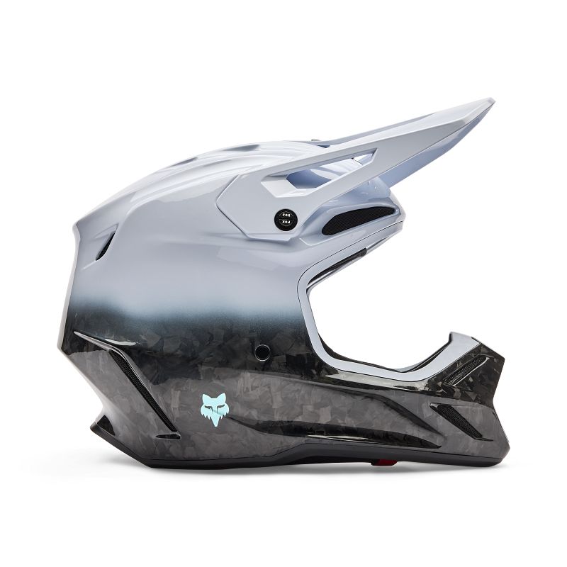 MOTOKROS ČELADA FOX V3 RS GHOST-White-M