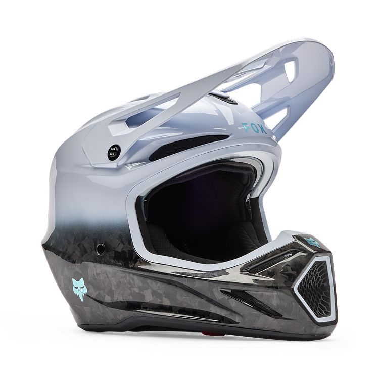 MOTOKROS ČELADA FOX V3 RS GHOST-White-M - second image