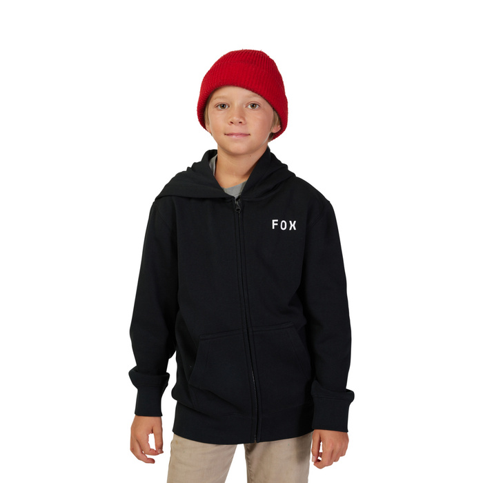 YTH FLORA FLEECE ZIP [BLK] YL