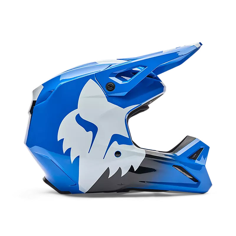 SHIELD V1 OTROŠKA MOTOKROS ČELADA FOX-Blue-M