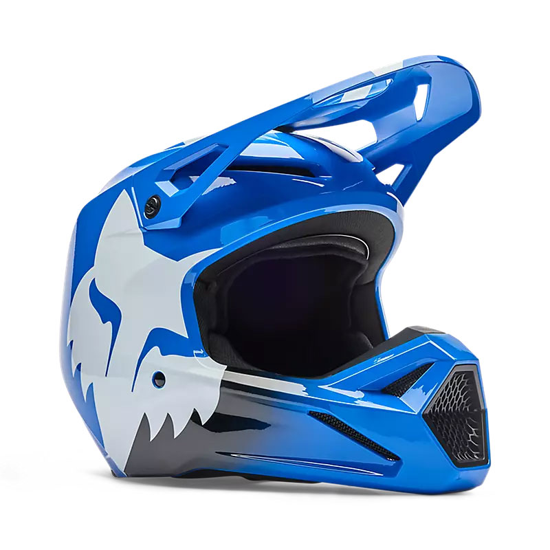SHIELD V1 OTROŠKA MOTOKROS ČELADA FOX-Blue-M - second image