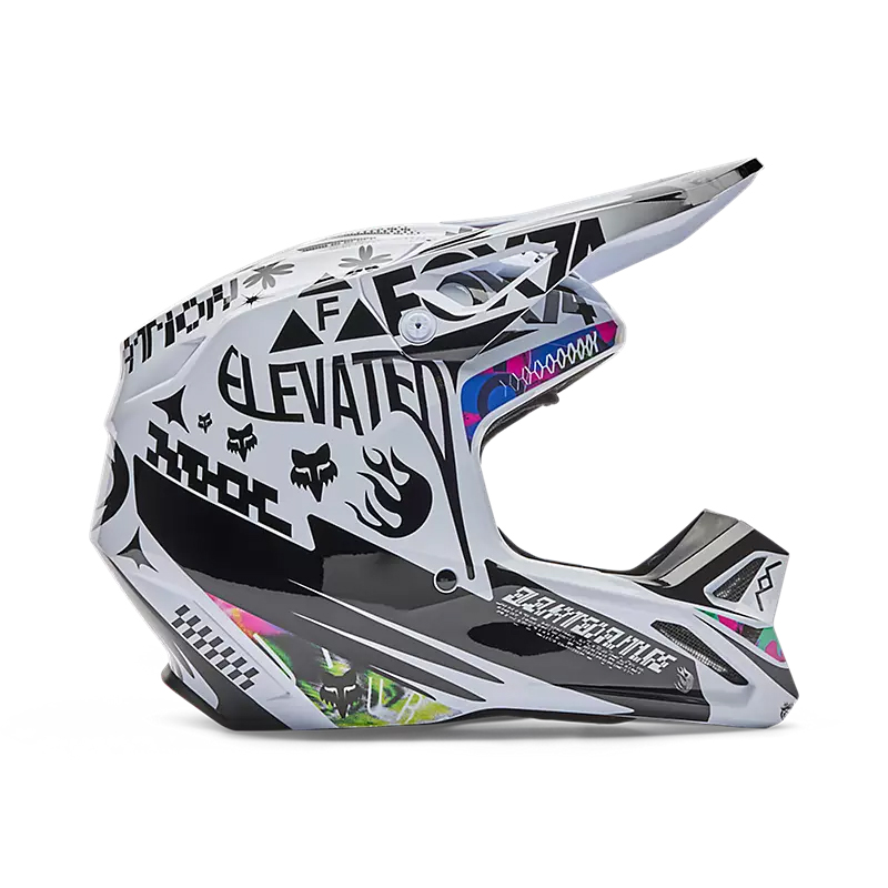V1 IMAGE COSMO MOTOKROS ČELADA FOX-White-XS